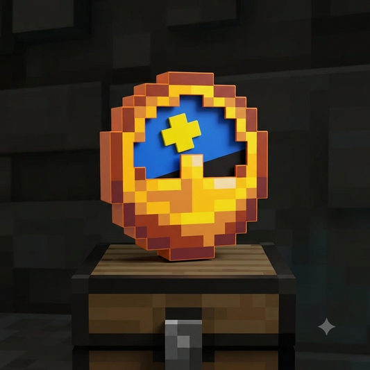 Reloj de pared Minecraft