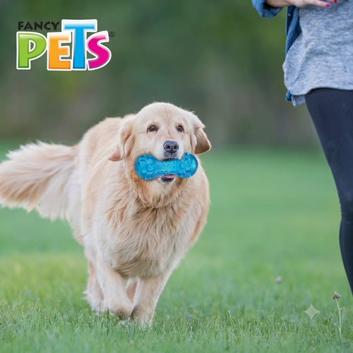 Juguete Pelota Sonora Interactiva para Perros - Forma Ergonómica de Pesa